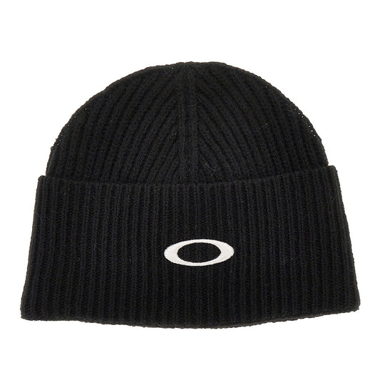 OAKLEY Ellipse' ribbed beanie hat