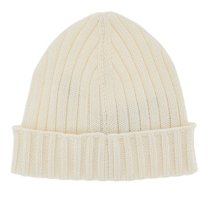 C.P. Company Knitted beanie hat with logo patch