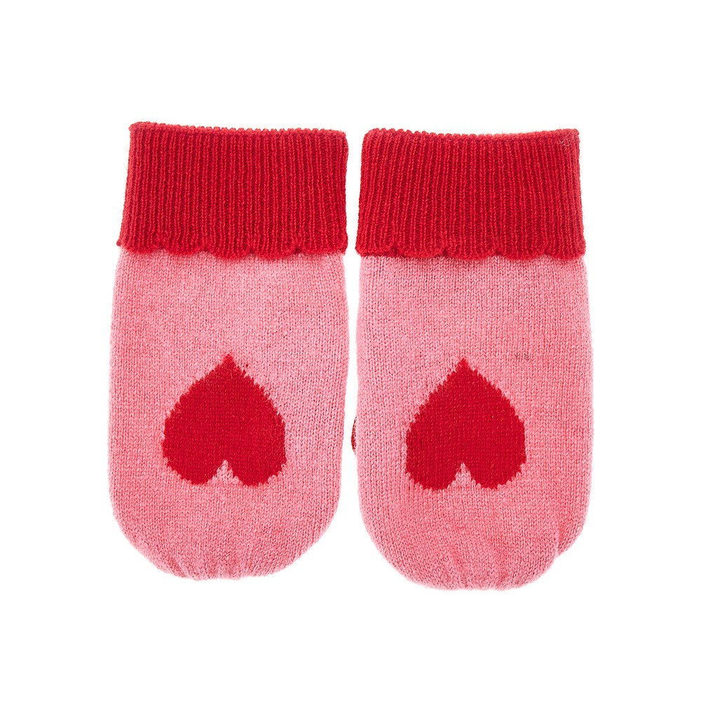Konges Slojd Wool knitted 'Collette' mittens