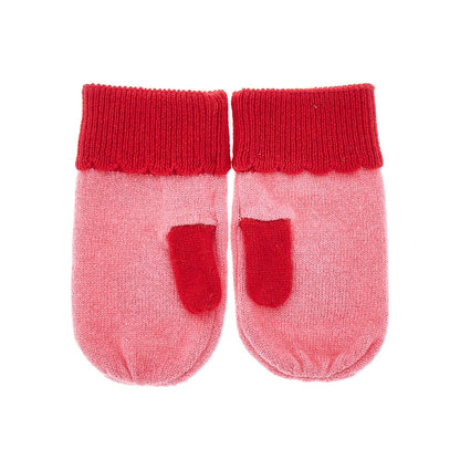 Konges Slojd Wool knitted 'Collette' mittens