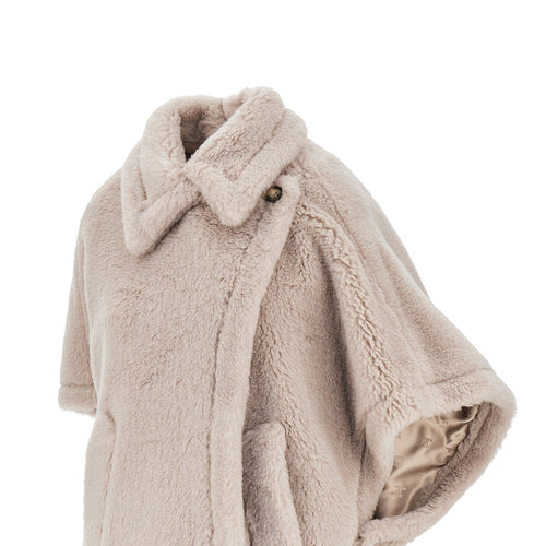 Max Mara Teddy short cape