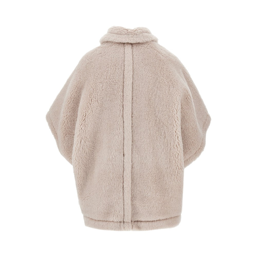 Max Mara Teddy short cape