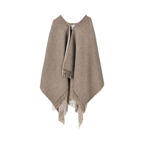 Fendi Wool and cashmere double-face cape