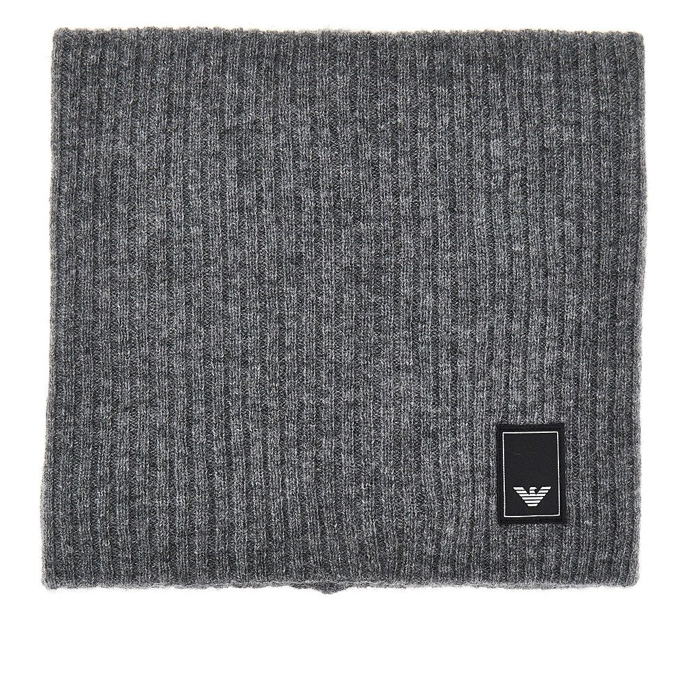 EMPORIO ARMANI Wool and cashmere neck warmer