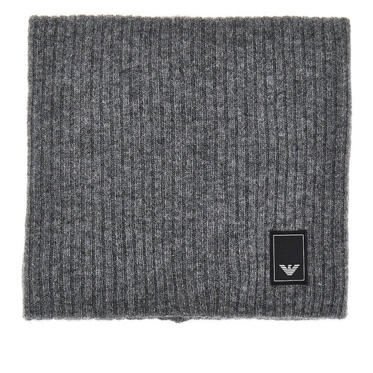 EMPORIO ARMANI Wool and cashmere neck warmer