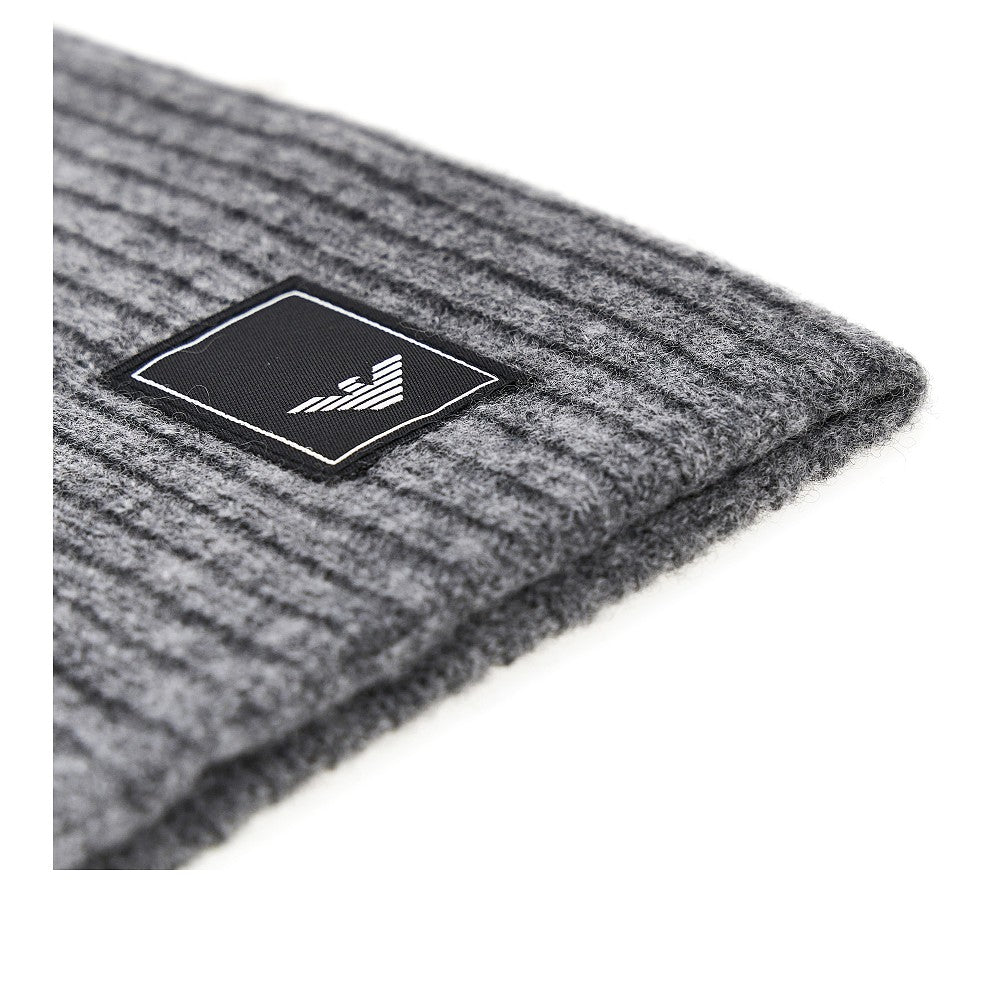 EMPORIO ARMANI Wool and cashmere neck warmer