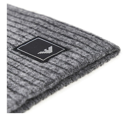EMPORIO ARMANI Wool and cashmere neck warmer