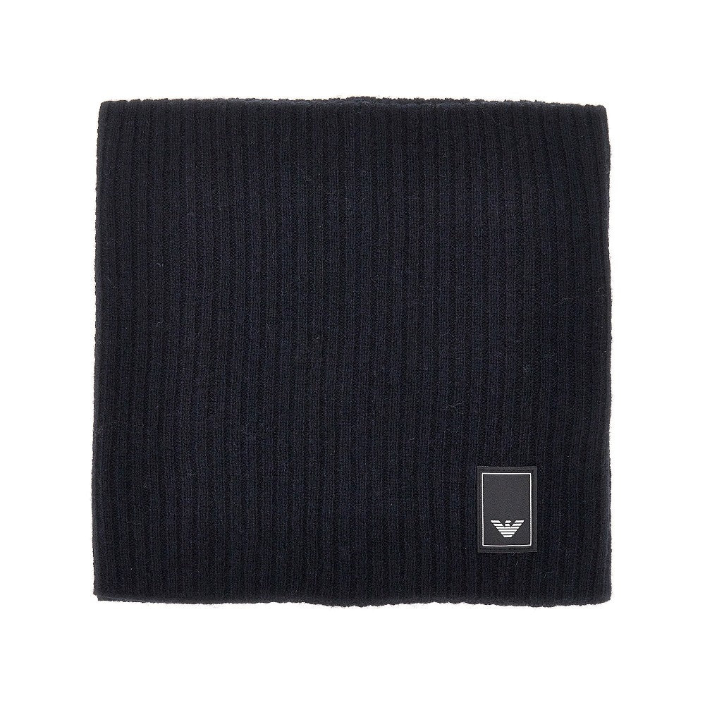 EMPORIO ARMANI Wool and cashmere neck warmer