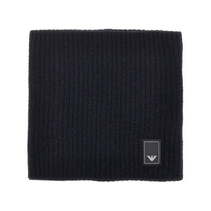 EMPORIO ARMANI Wool and cashmere neck warmer