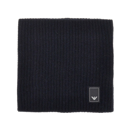 EMPORIO ARMANI Wool and cashmere neck warmer