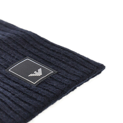 EMPORIO ARMANI Wool and cashmere neck warmer