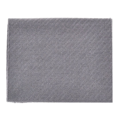 EMPORIO ARMANI Jacquard wool scarf