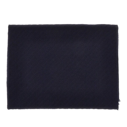 EMPORIO ARMANI Jacquard wool scarf