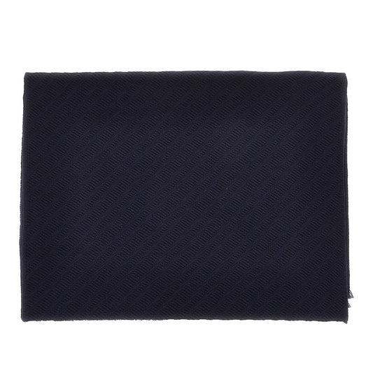 EMPORIO ARMANI Jacquard wool scarf