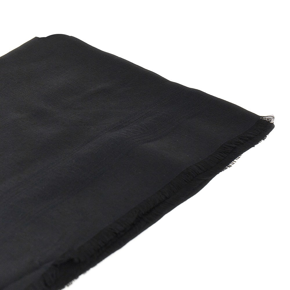 EMPORIO ARMANI Jacquard logo modal-blend shawl
