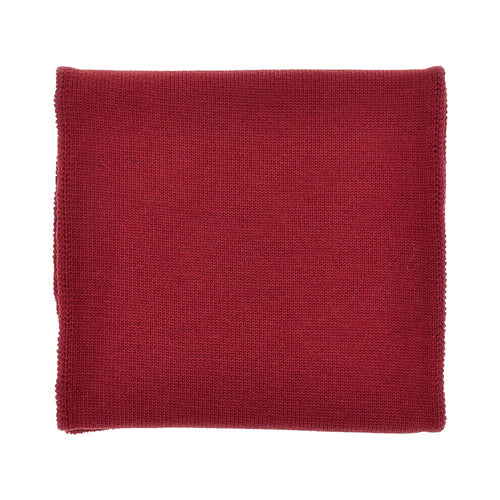 EMPORIO ARMANI Wool scarf with logo embroidery