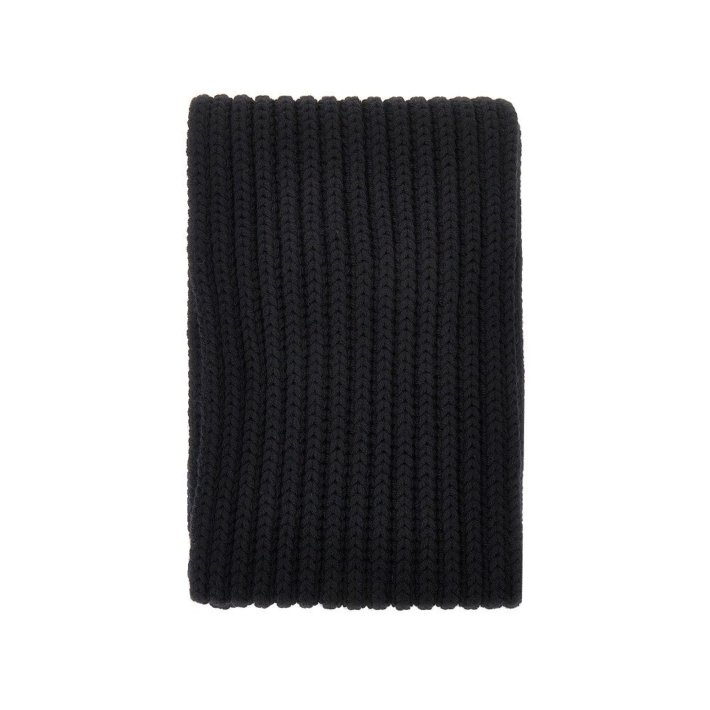 Prada Wool scarf with triangle logo