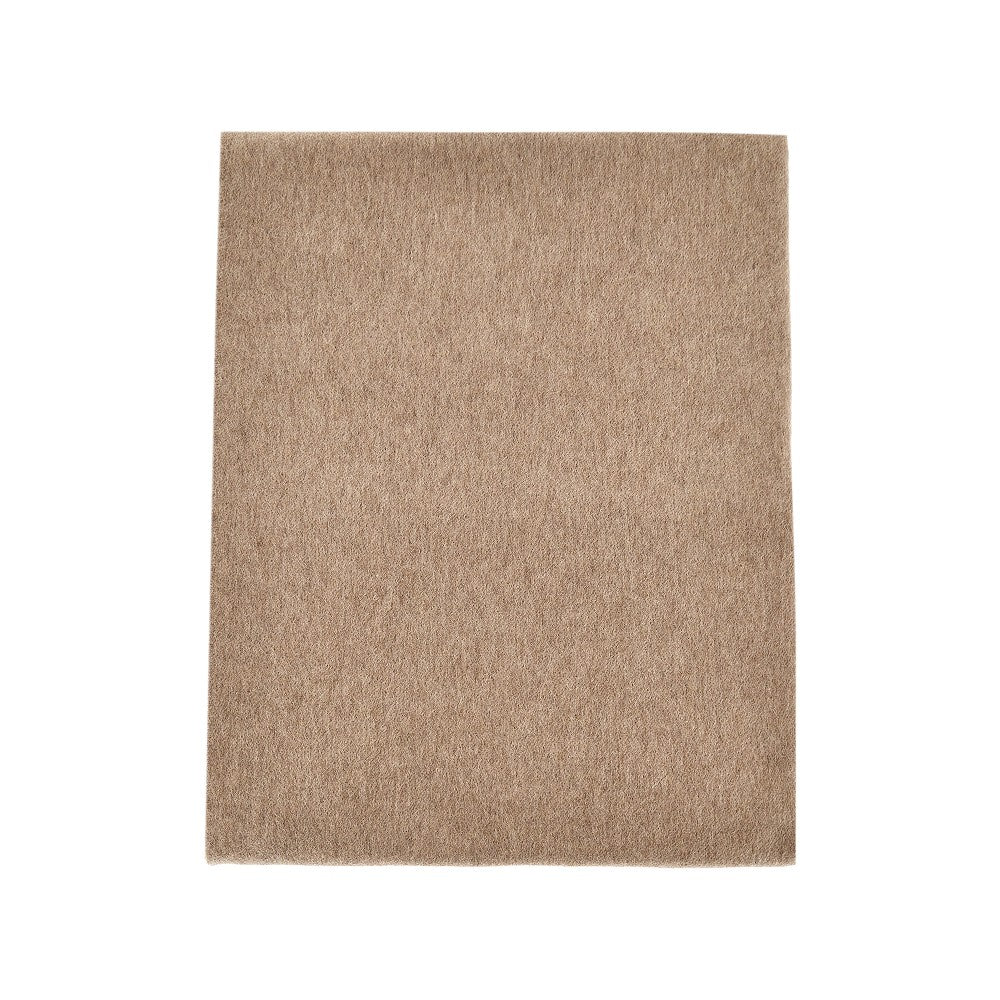 MAX MARA Logo embroidery cashmere scarf