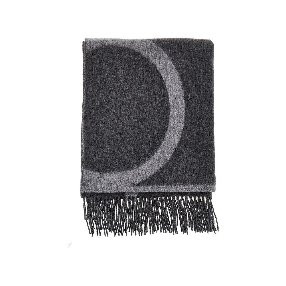 TOTEME Brushed wool Monogram scarf