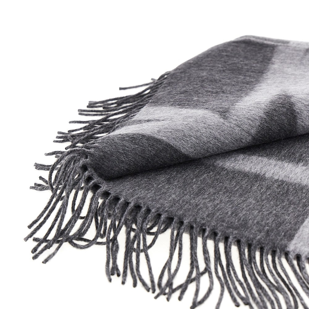 TOTEME Brushed wool Monogram scarf