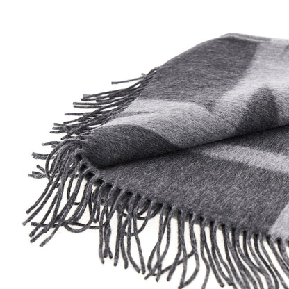 TOTEME Brushed wool Monogram scarf