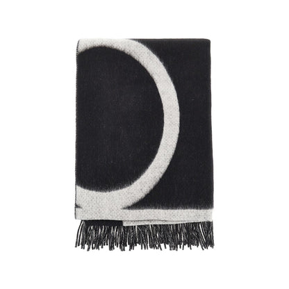 TOTEME Brushed wool Monogram scarf