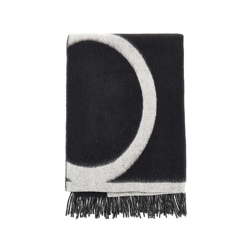TOTEME Brushed wool Monogram scarf