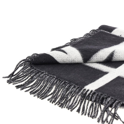 TOTEME Brushed wool Monogram scarf