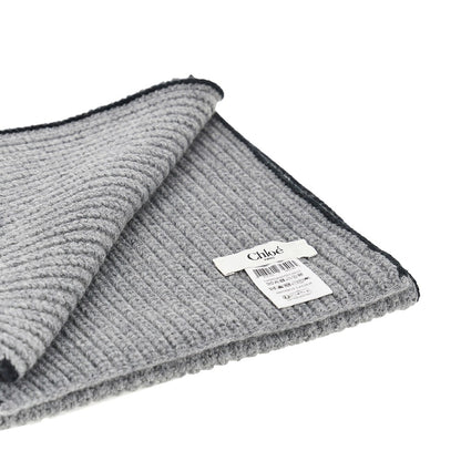 Chloé 'Chloé Encoeur' wool and cashmere scarf