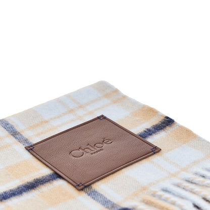 Chloé 'Chloé Highlanding' cashmere scarf