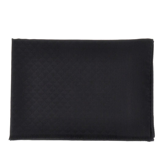 PRADA Jacquard wool and silk scarf