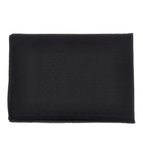 PRADA Jacquard wool and silk scarf