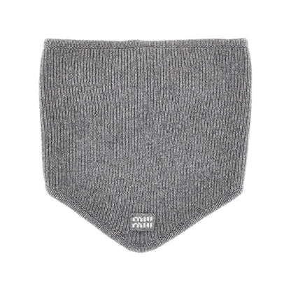MIU MIU Cashmere and virgin wool scarf
