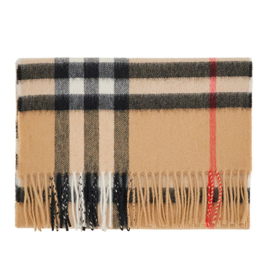Burberry Check cashmere scarf
