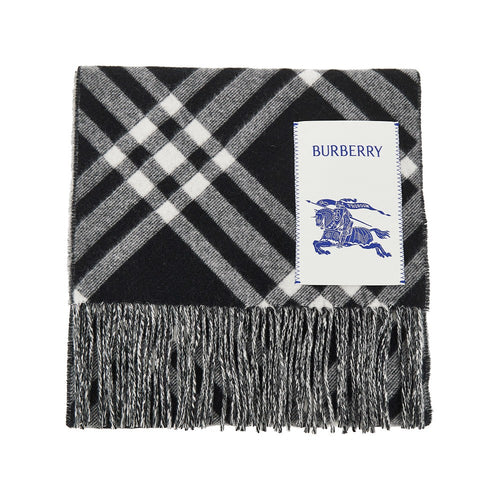Burberry Check cashmere scarf