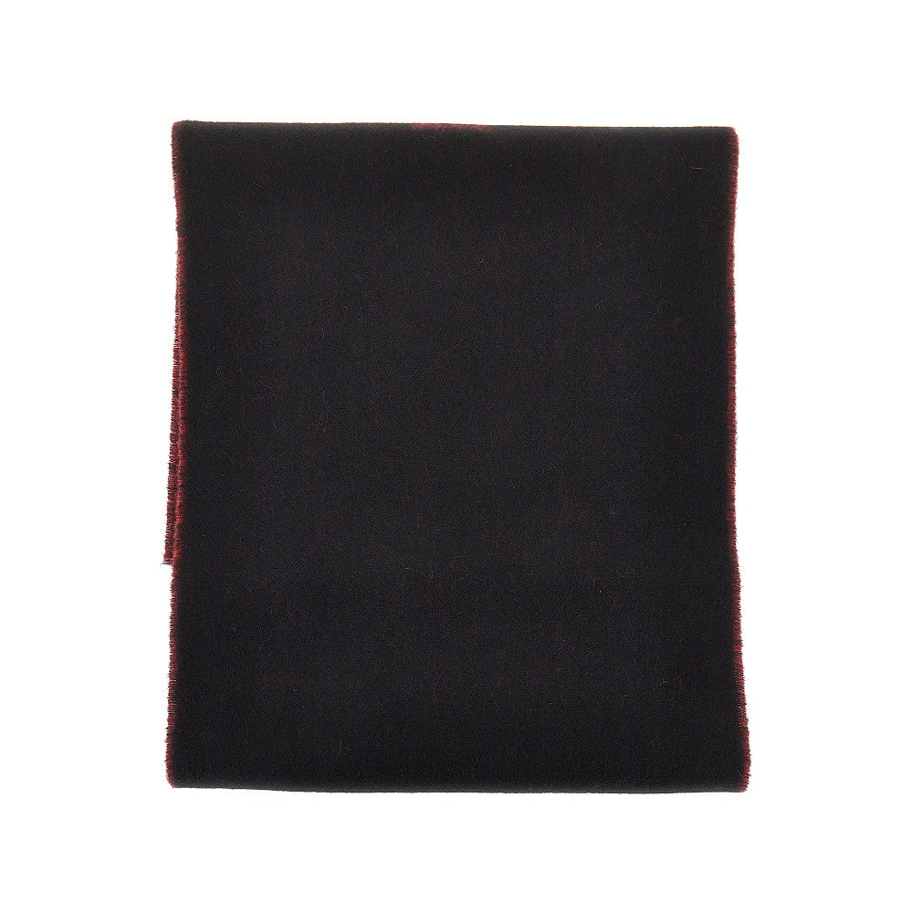 Vivienne Westwood Single Orb double-face wool scarf