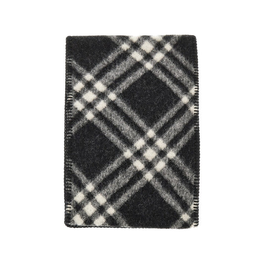 Burberry Check wool scarf