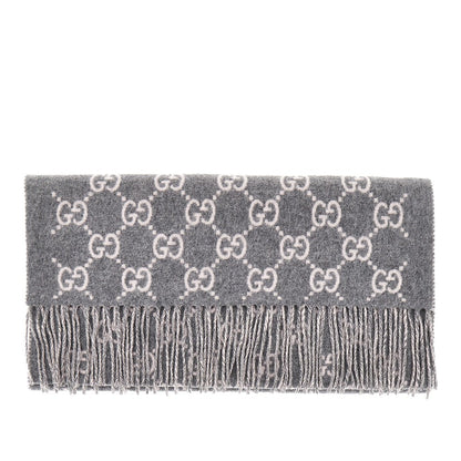 GUCCI GG cashmere scarf