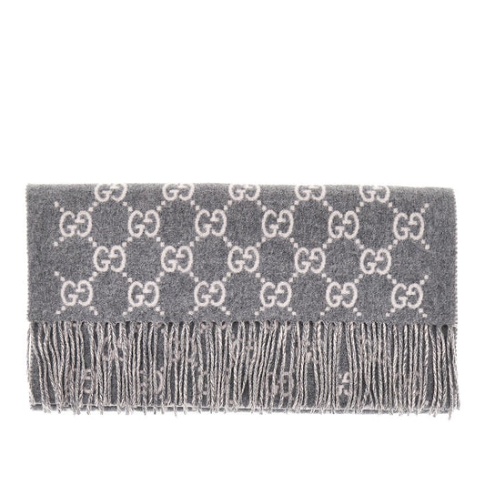 GUCCI GG cashmere scarf