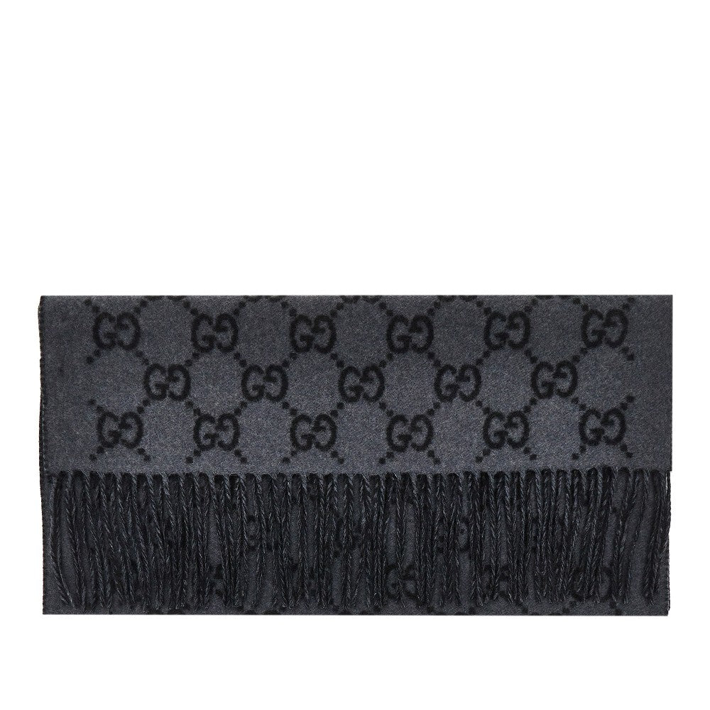 GUCCI GG cashmere scarf