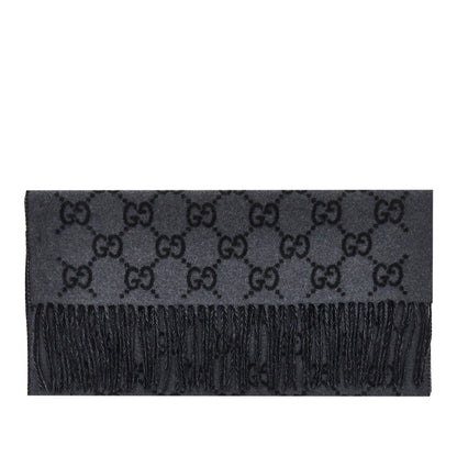 GUCCI GG cashmere scarf