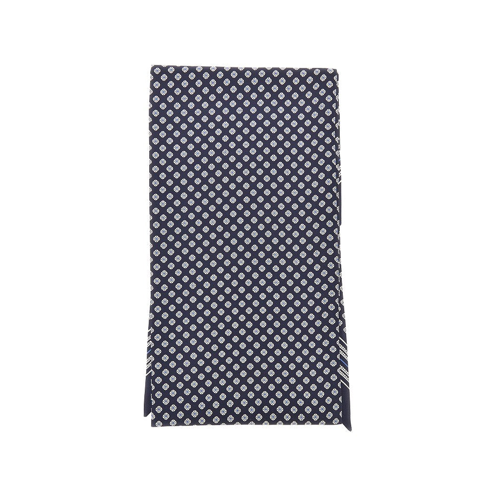 SAINT LAURENT Silk twill lavalliere scarf
