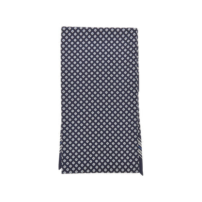 SAINT LAURENT Silk twill lavalliere scarf