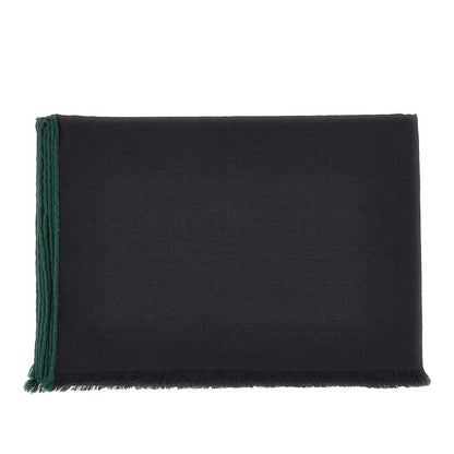 GUCCI Jacquard silk and wool-blend scarf