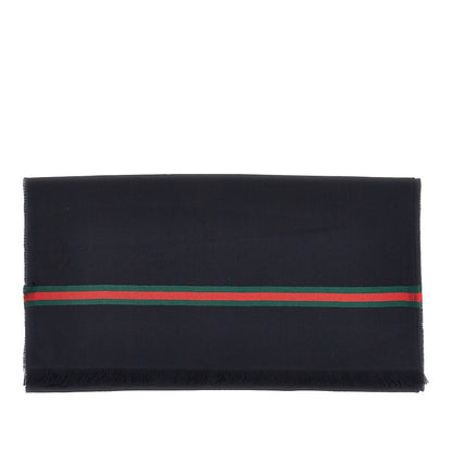 GUCCI Silk and wool scarf