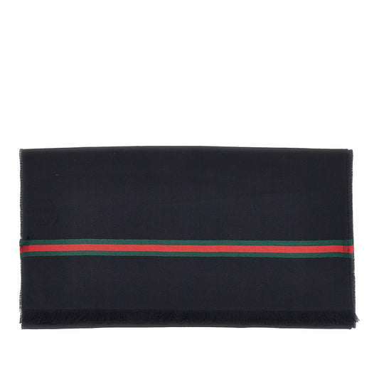 GUCCI Silk and wool scarf