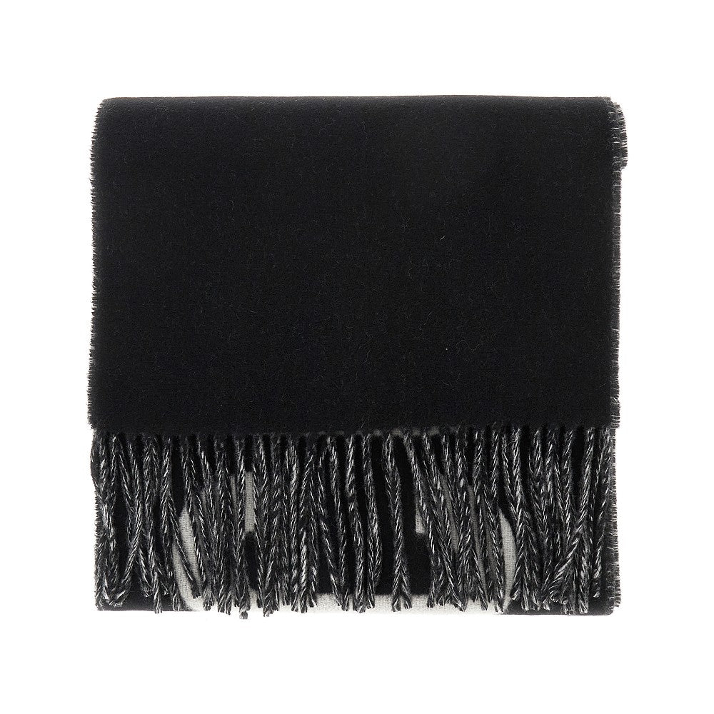 JACQUEMUS Jacquard logo wool scarf