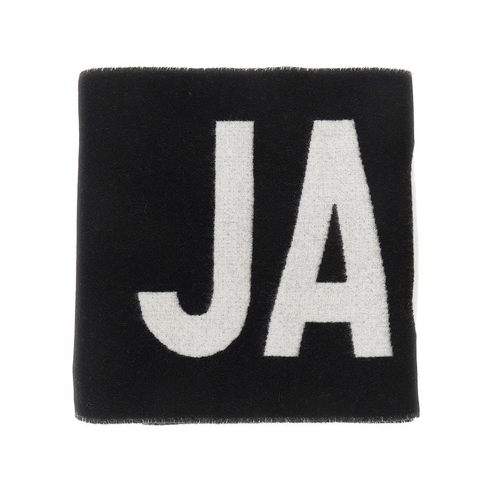 JACQUEMUS Jacquard logo wool scarf