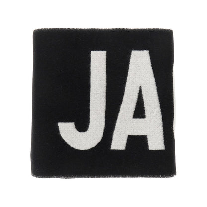JACQUEMUS Jacquard logo wool scarf