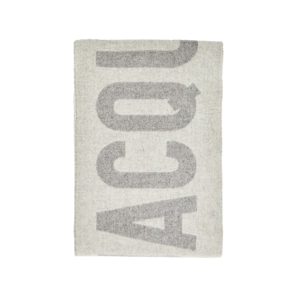 JACQUEMUS Jacquard logo wool scarf